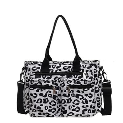 Cherry Tote Bag for Women – Everyday Work Tote, Large Canvas Purse with Multiple Pockets