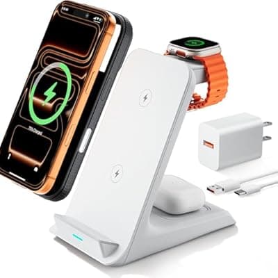 Eazpower Wireless Charger for Thick Cases (10mm/Otterbox/Heavy Duty Compatible)