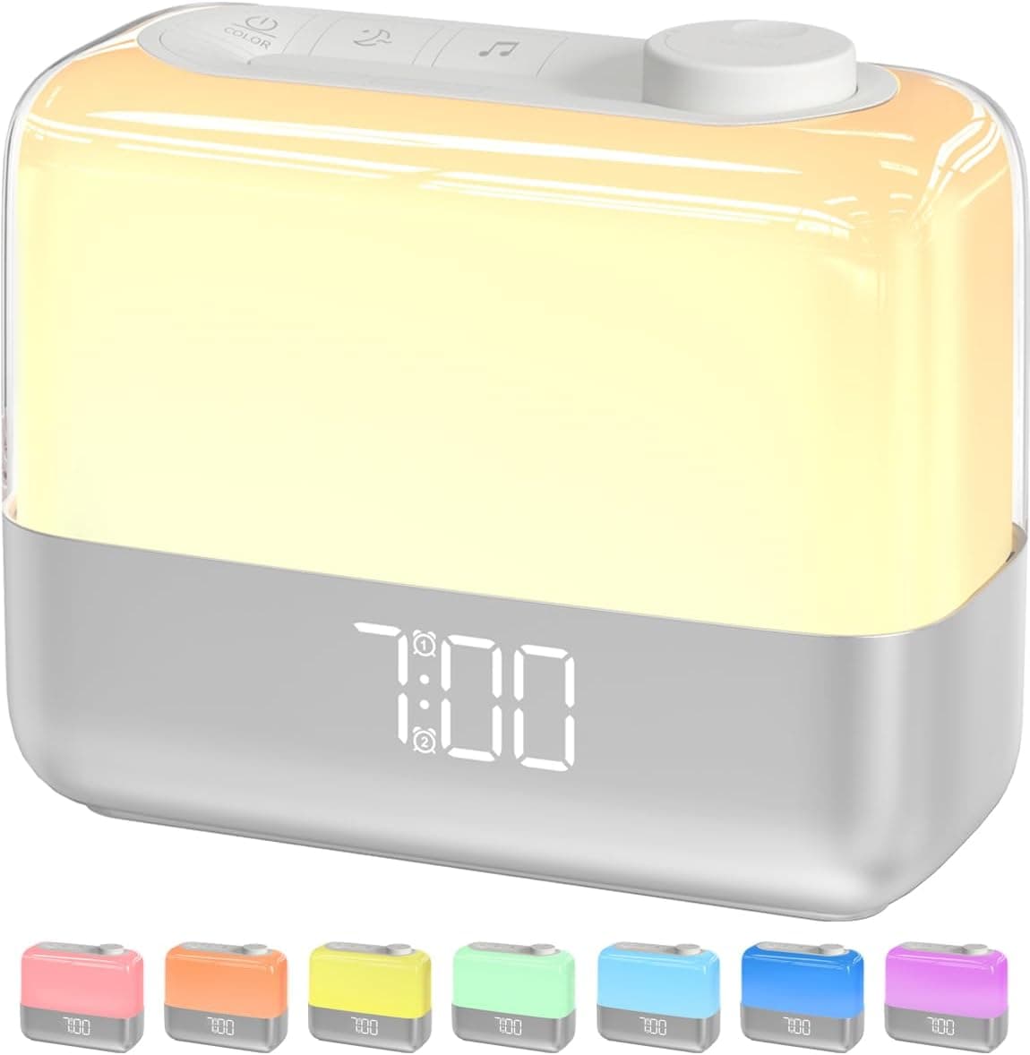 MeesMeek Sunrise Digital Alarm Clock