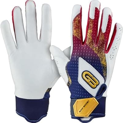 Grip Boost Baseball Batting Gloves with Boost Plus Leather – Adult & Youth Sizes
