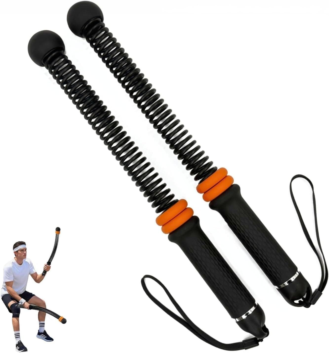 MUYIWEIDEN Weighted Ropeless Battle Ropes – Cordless HIIT & Strength Trainer
