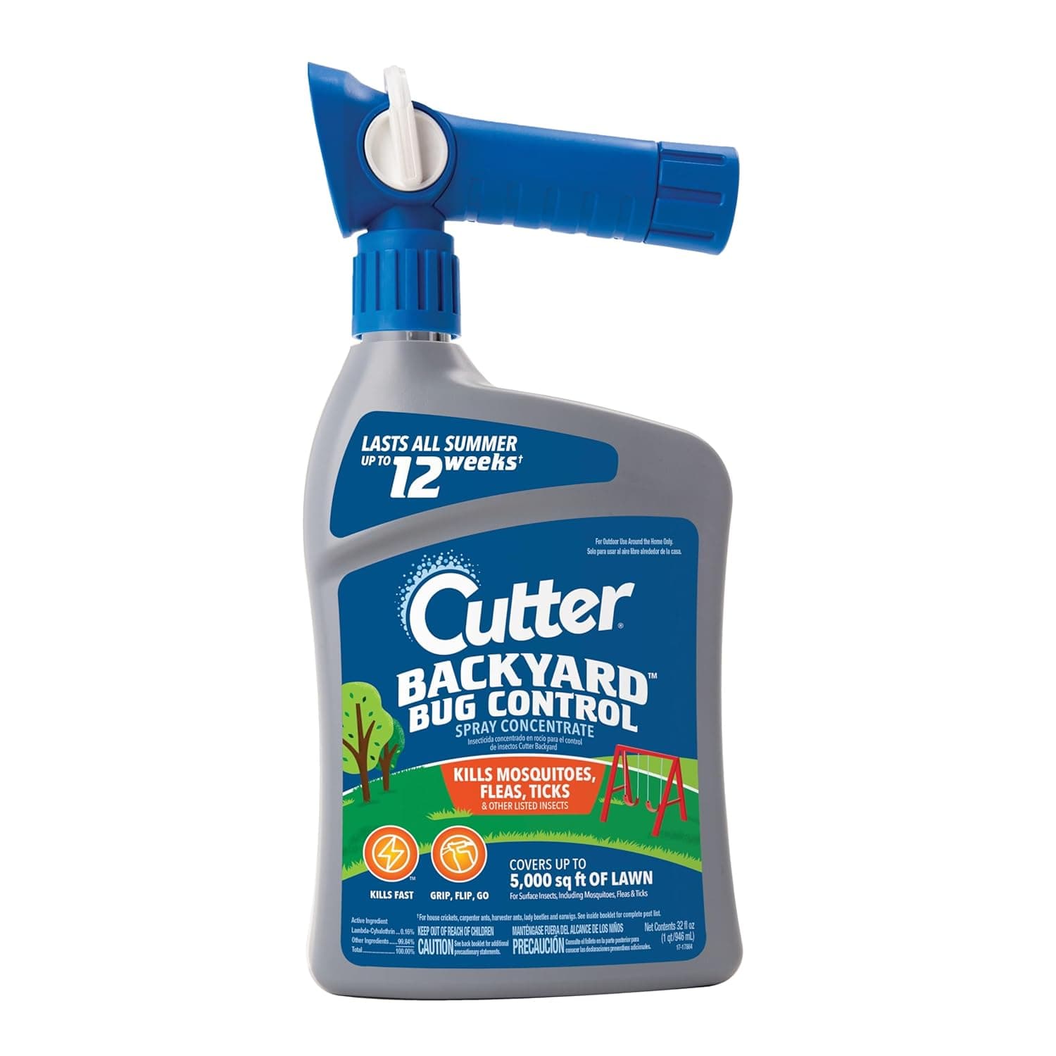 Cutter Backyard Bug Control Spray Concentrate – 32 fl oz