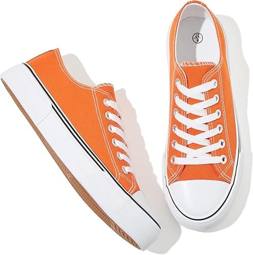Adokoo Low Top Canvas Fashion Sneakers
