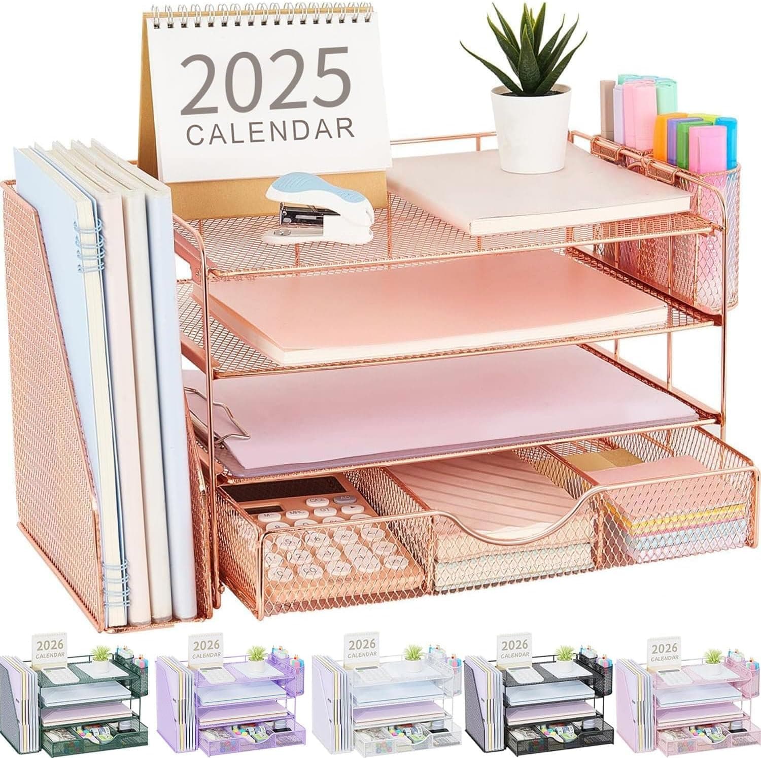 gianotter 4-Tier Desk Organizer and Accessories