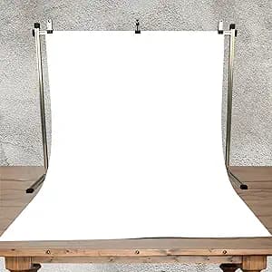 LDMJNL 39×27in Product Photography Backdrop Set – 7PCS Double‑Sided Patterns + Aluminum Stand