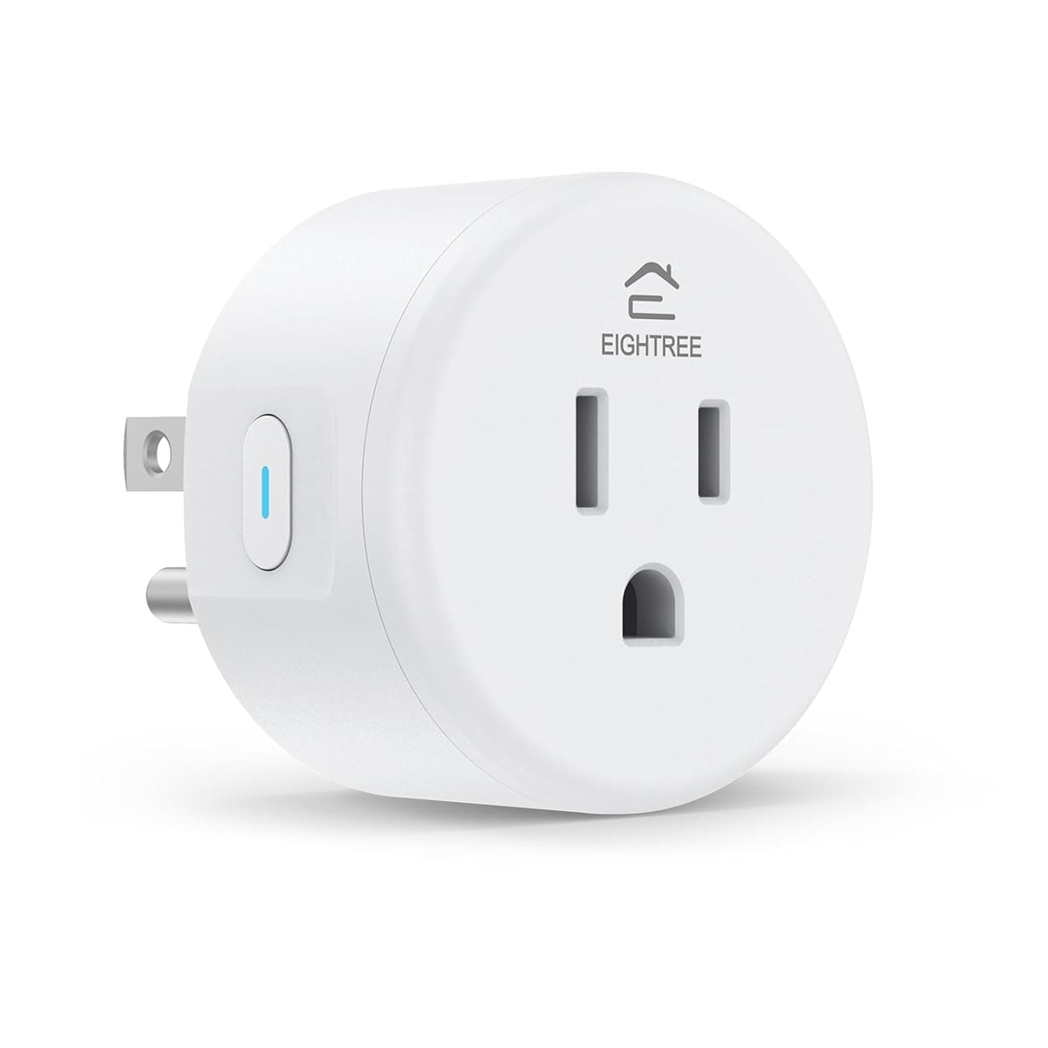 EIGHTREE Smart Plug WiFi Outlet Works with Alexa & Google Home, 15A, 1-Pack