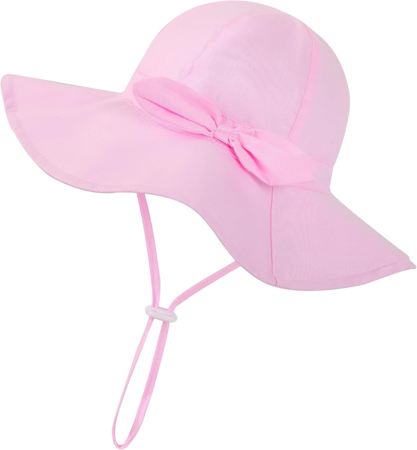 Baby Toddler Infant Girls Bucket Sun Hats Protection Beach UPF 50+ Toddler Wide Brim Bucket Summer Hats