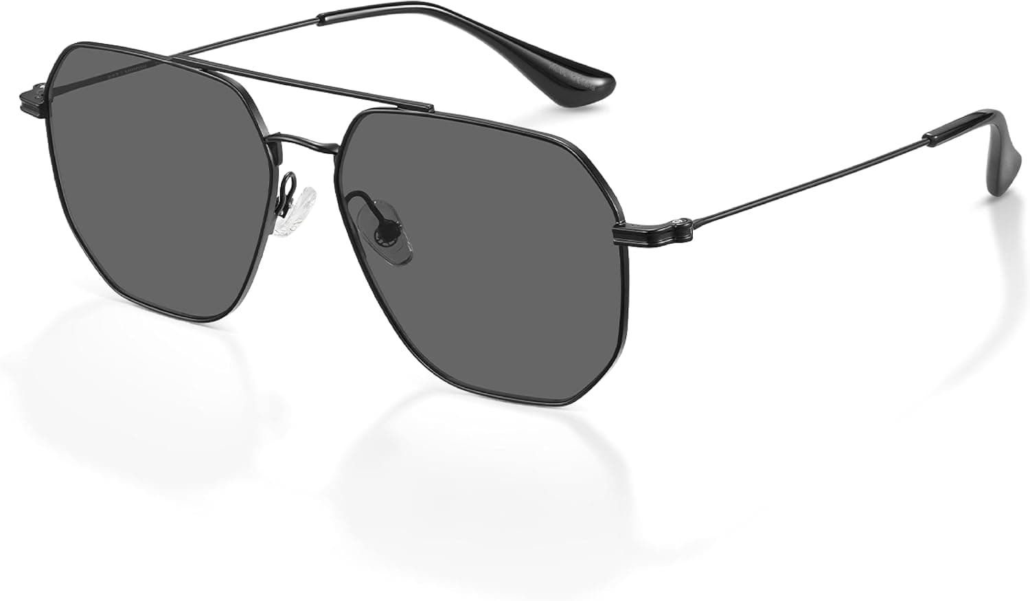 Retro Trendy Aviator Sunglasses for Men Women Classic Lightweight, Exclusive Eyewear Brand of EssilorLuxottica
