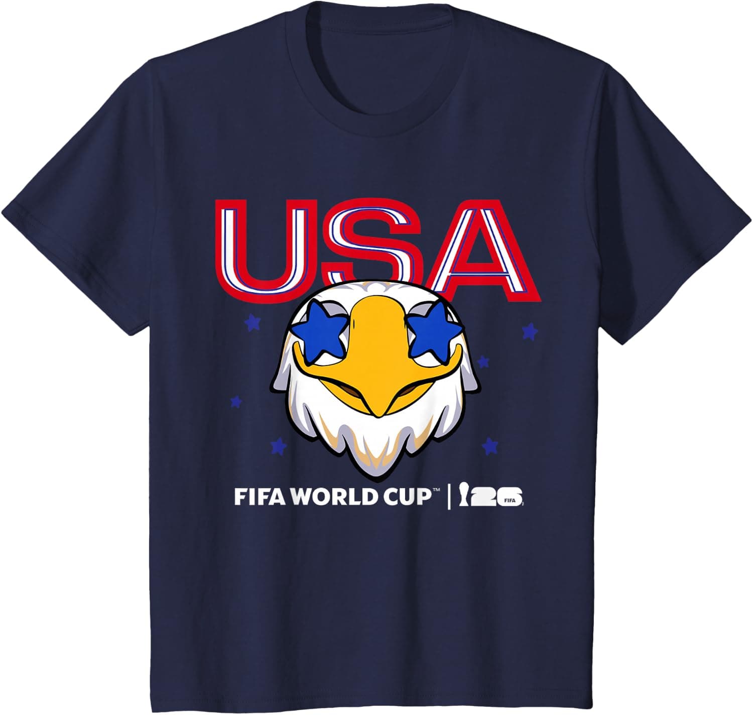 Kids FIFA World CUP26 USA Mascot Stars T-Shirt